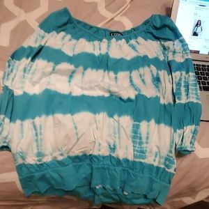 Tie dye church shirt